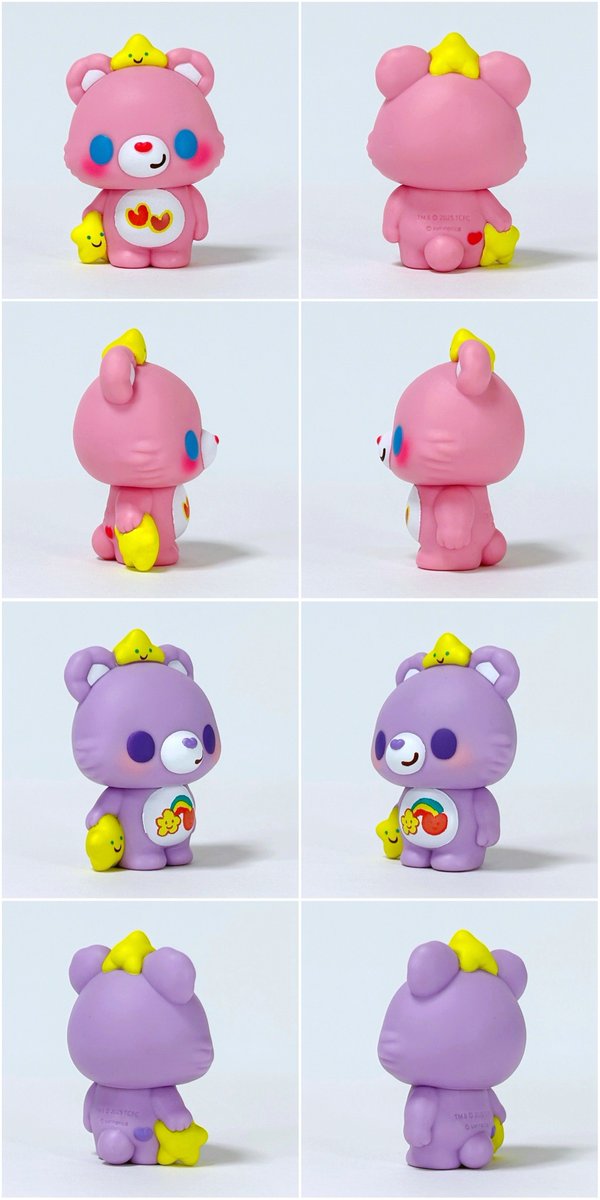 せりのりかさんとケアベアのコラボVAG 第41弾のウィッシュ、バースデー