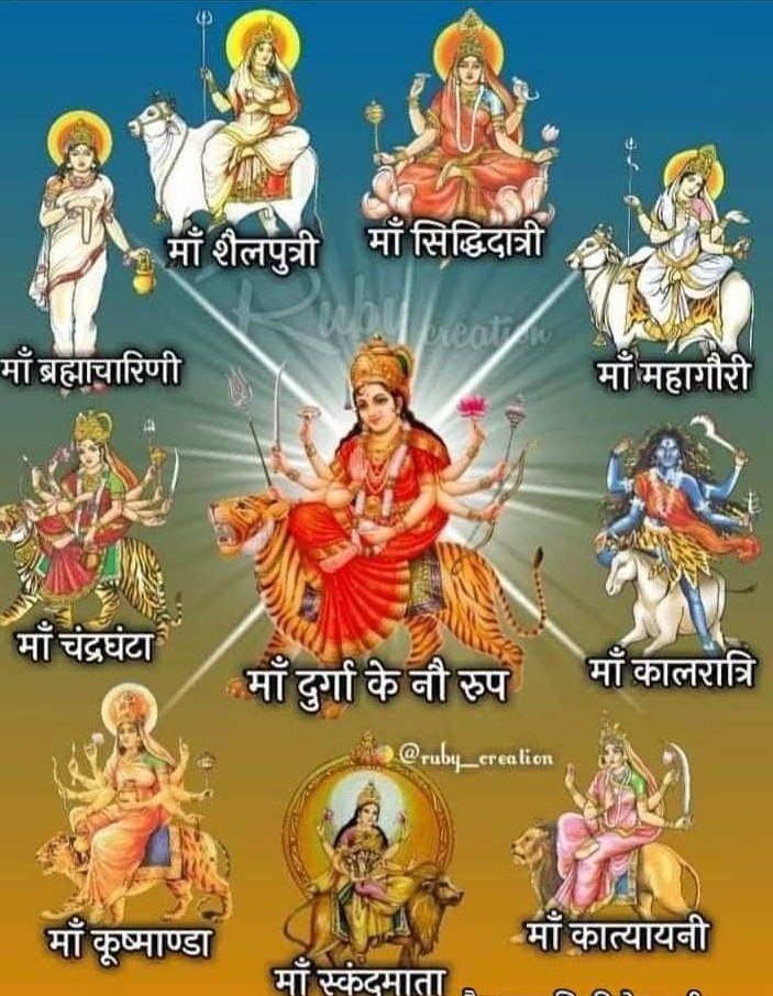KPurushendra's tweet photo. अयि गिरिनन्दिनि नन्दितमेदिनि विश्वविनोदिनि नन्दिनुते । 🌿⚡

गिरिवरविन्ध्यशिरोऽधिनिवासिनि विष्णुविलासिनि जिष्णुनुते 🔱🙏

आपको और आपके परिवार ��ो चैत्र नवरात्रि की हार्दिक शुभकामनाएँ!

माँ दुर्गा की कृपा से आपका जीवन सुख, शांति, समृद्धि और स्वास्थ्य से परिपूर्ण हो।

जय माता दी! https://t.co/YGgMyXodA1