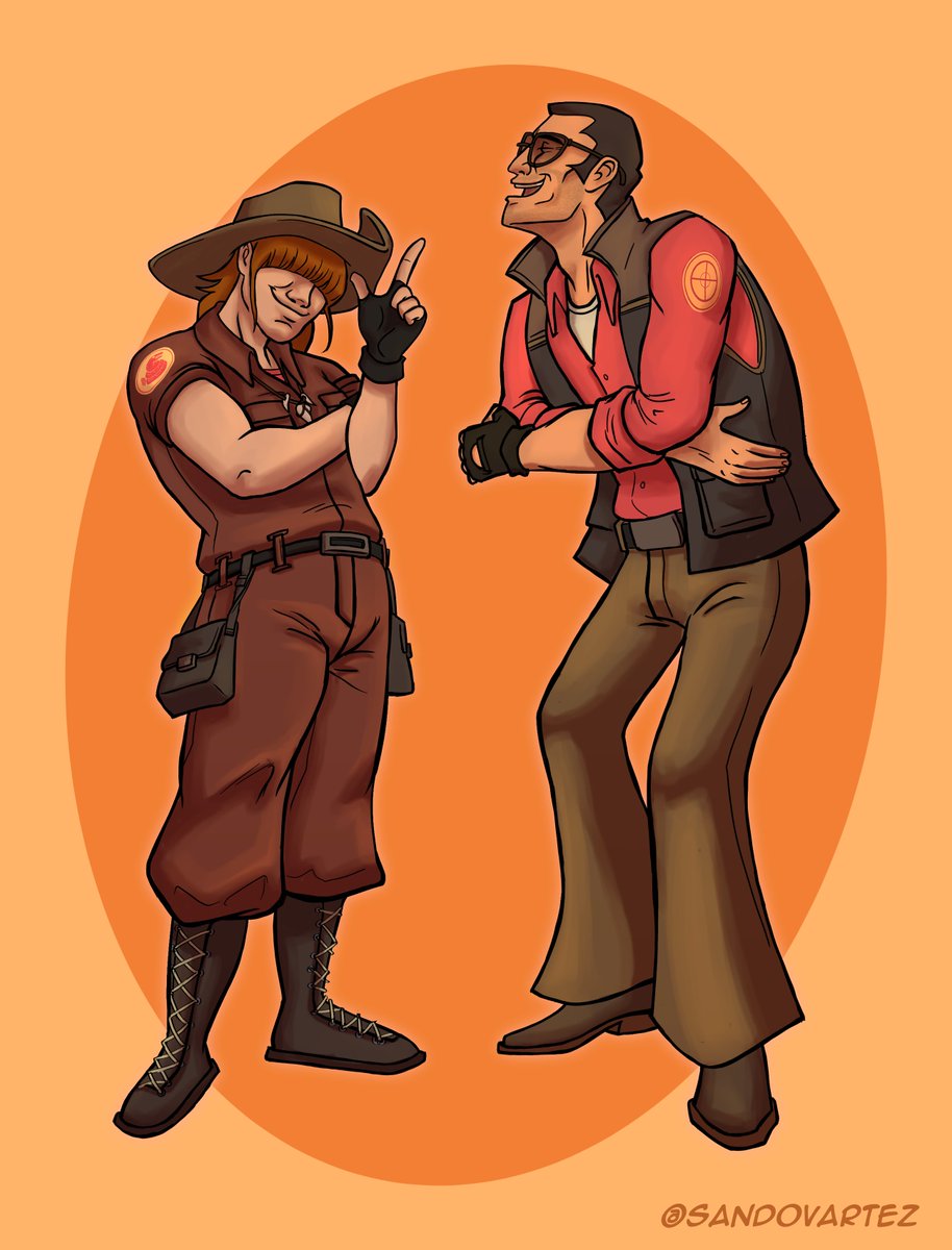 Commission for ranger-la-criatura on tumblr! #tf2
#tf2oc
#tf2fanart
