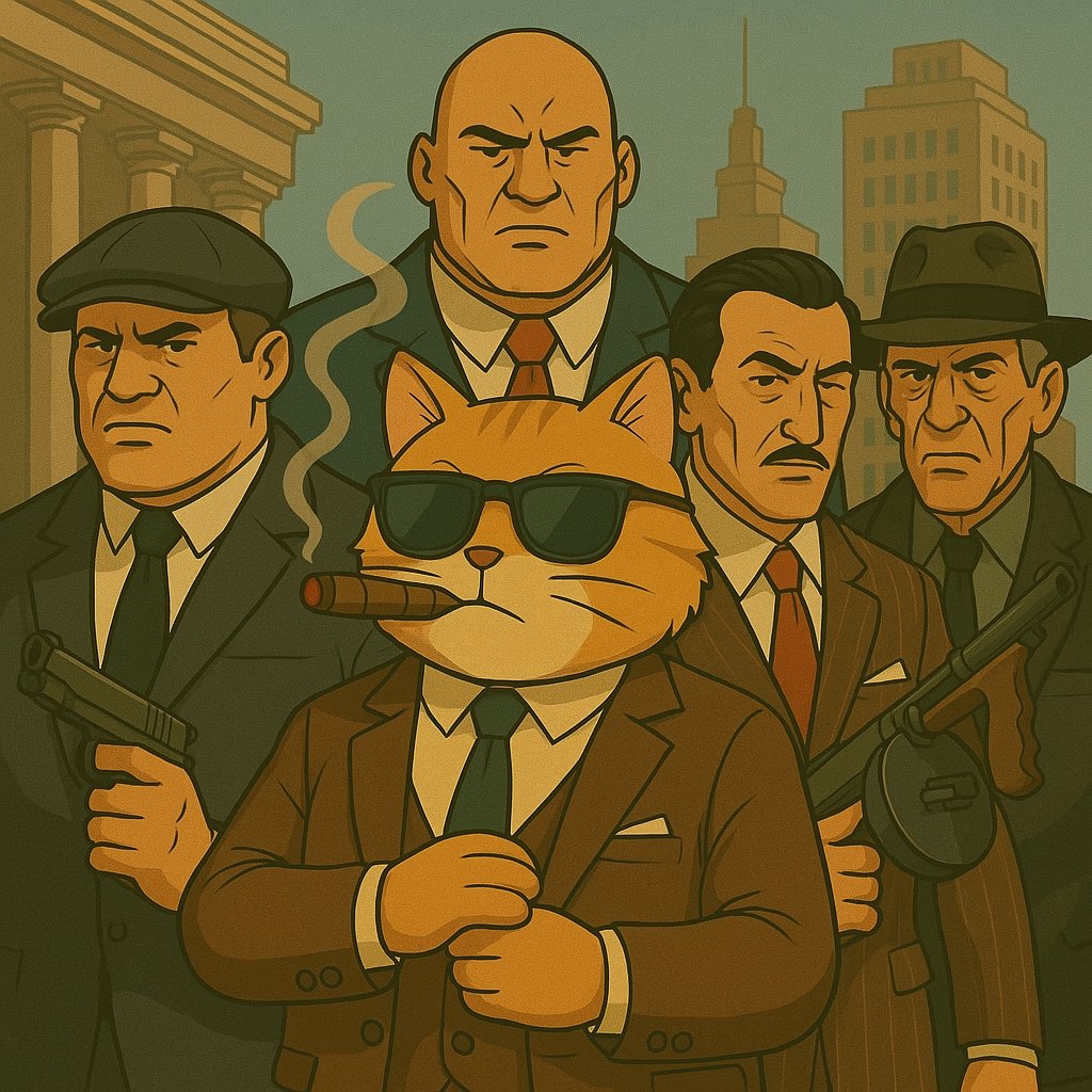 PuffCat_Solana's tweet photo. Don't mess with the $Puff Mafia... https://t.co/UexNV3YeGA