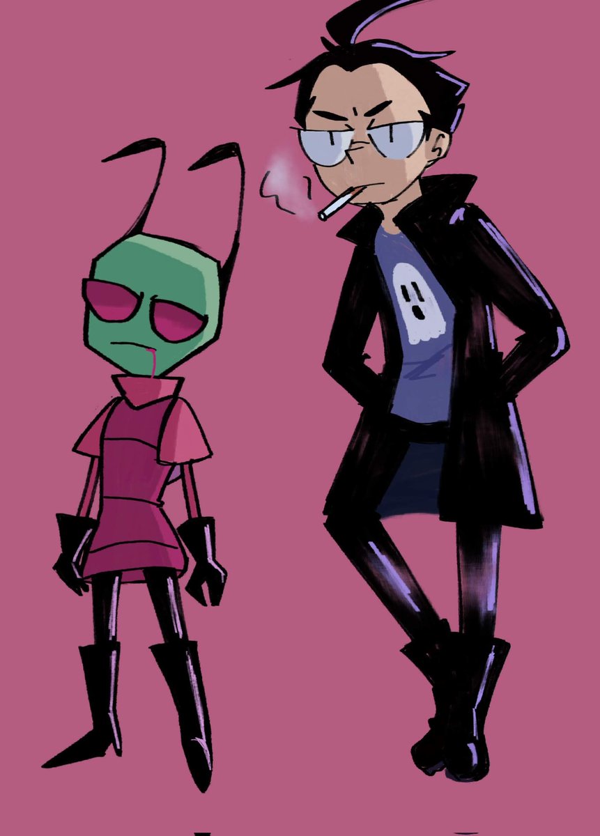 Idk 👻👽 #invaderzim #dibmembrane