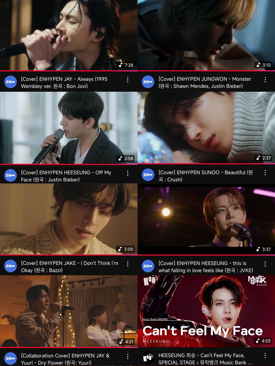 what is your favorite Enhypen cover? (I'll keep waiting for the ni-ki and sunghoon cover 😭)