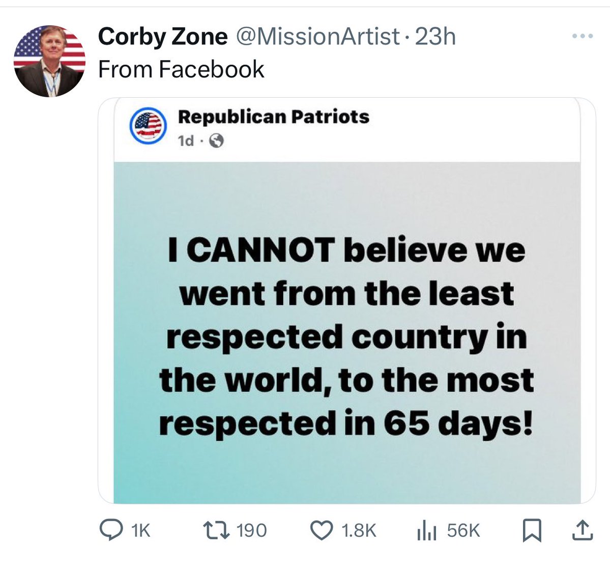 Andy Ostroy tweet media