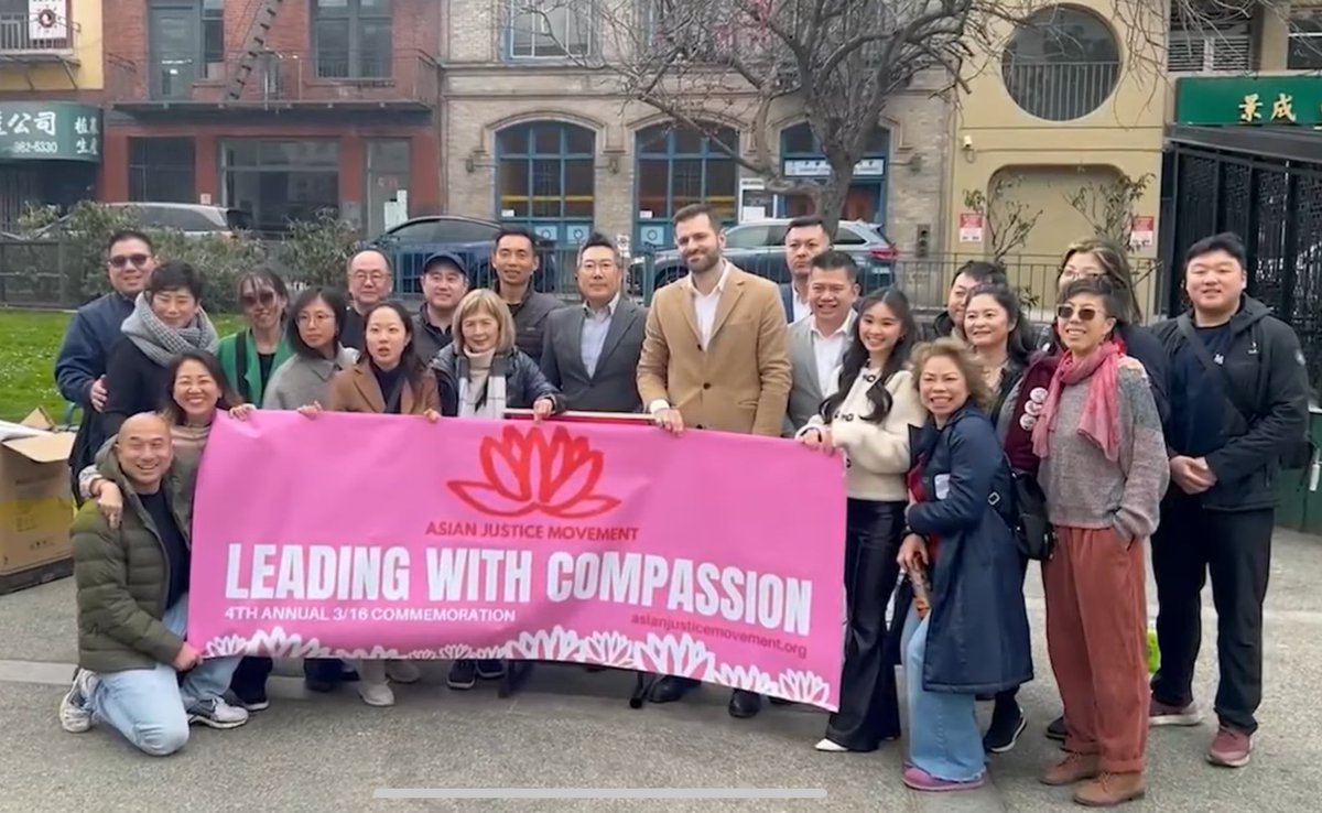 sf_cadc's tweet image. 4th Anniversary Memorial for the Atlanta Spa Massacre at Portsmouth Square, San Francisco Chinatown, after a 2-hour panel &amp;amp; discussions. Powerful as the years preceding it. Never forget #StopAAPIHate.

youtu.be/l4jkFM3ZTtM?si…