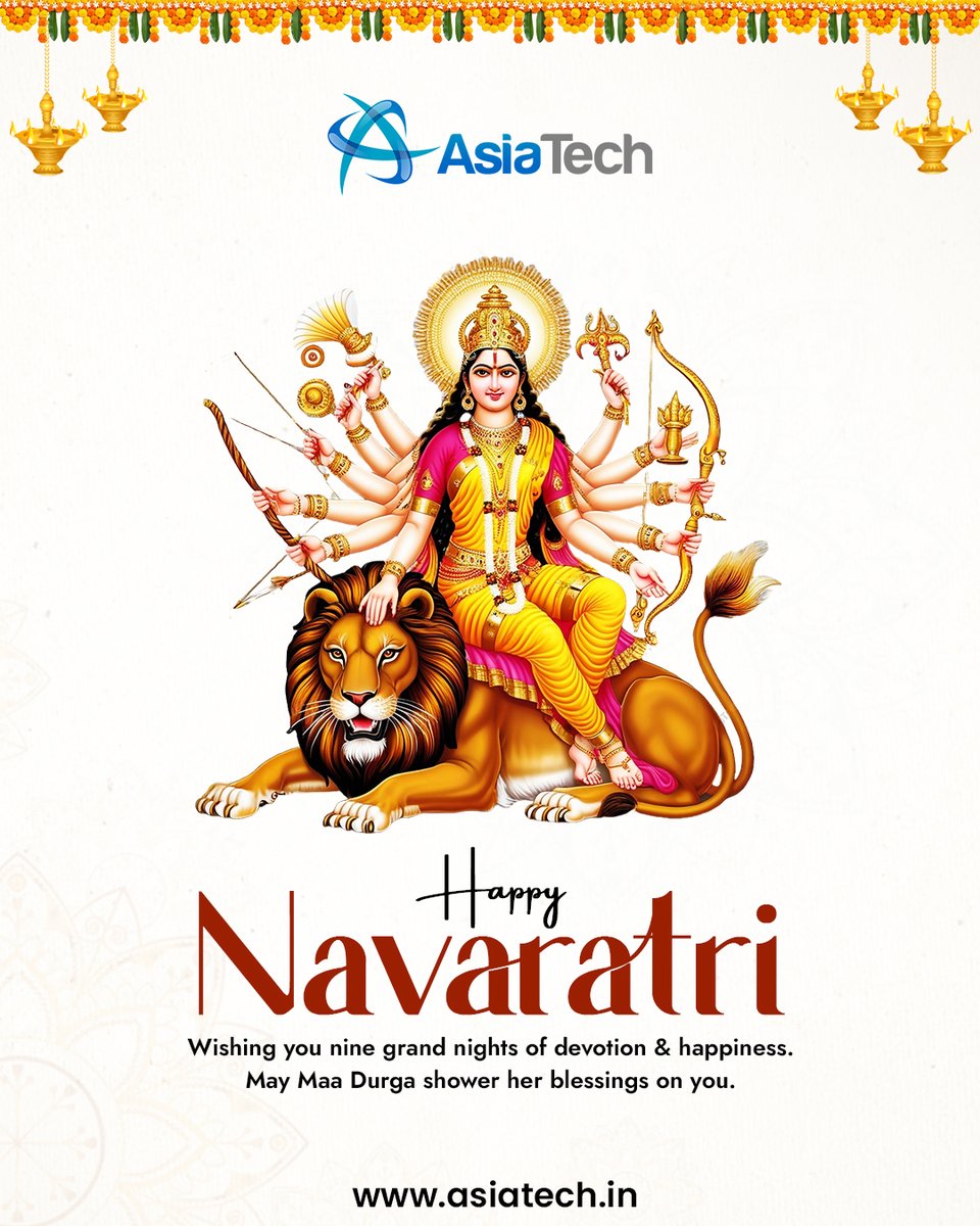 AsiatechInc's tweet photo. 🌸✨ Happy Chaitra Navratri! ✨🌸
Let’s celebrate the divine energy and strength within us all. 🌼💪 May this Navratri bring you prosperity, happiness, and endless blessings. 🙏💖🕉️ 🎉🎶
#AsiaTech #Channelmanager #Hotels #Resorts #ChaitraNavratri #Navratri2025 #FestivalOfColors https://t.co/abSzcFShyv