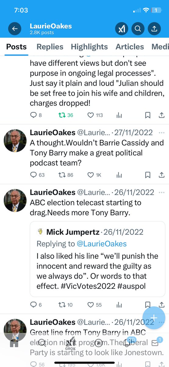 I reckon this 2022 posting looks pretty good in light of success of Back-to-Back Barries.