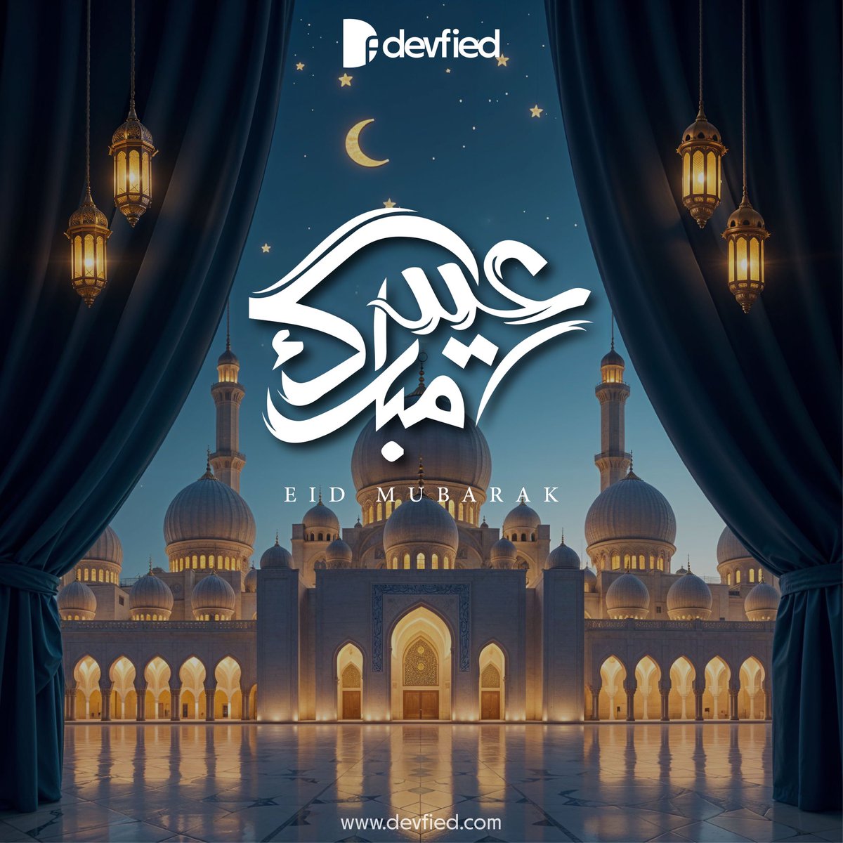 devfiedofficial's tweet image. Eid Mubarak from the Devfied family! May this Eid bring joy, peace, and stronger connections, just like the technology we build. 

Wishing you and your loved ones a blessed and innovative Eid. 🎊🤍

#EidMubarak #Devfied #TechForGood #EidGreetings