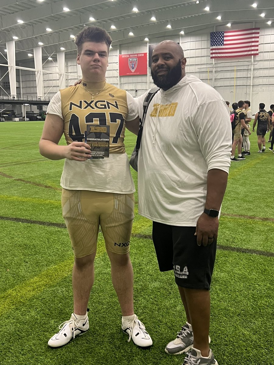 Garrett Weir (@garrettweir72) on Twitter photo Extremely thankful to complete at the <a href="/NxgnCamps/">NXGN Camps, Inc</a> showcase in Indiana, and very excited to be invited to the private pro day powered by <a href="/adidas/">adidas</a>, as well as The Show in Atlanta. Thank you to all my coaches for making this possible. <a href="/BigSkillsAcad/">BigSkillsAcademy</a>
<a href="/FootballNorthca/">Football North 🇨🇦</a> <a href="/coachlalonde_/">Jamie Lalonde</a> Extremely thankful to complete at the <a href="/NxgnCamps/">NXGN Camps, Inc</a> showcase in Indiana, and very excited to be invited to the private pro day powered by <a href="/adidas/">adidas</a>, as well as The Show in Atlanta. Thank you to all my coaches for making this possible. <a href="/BigSkillsAcad/">BigSkillsAcademy</a>
<a href="/FootballNorthca/">Football North 🇨🇦</a> <a href="/coachlalonde_/">Jamie Lalonde</a>