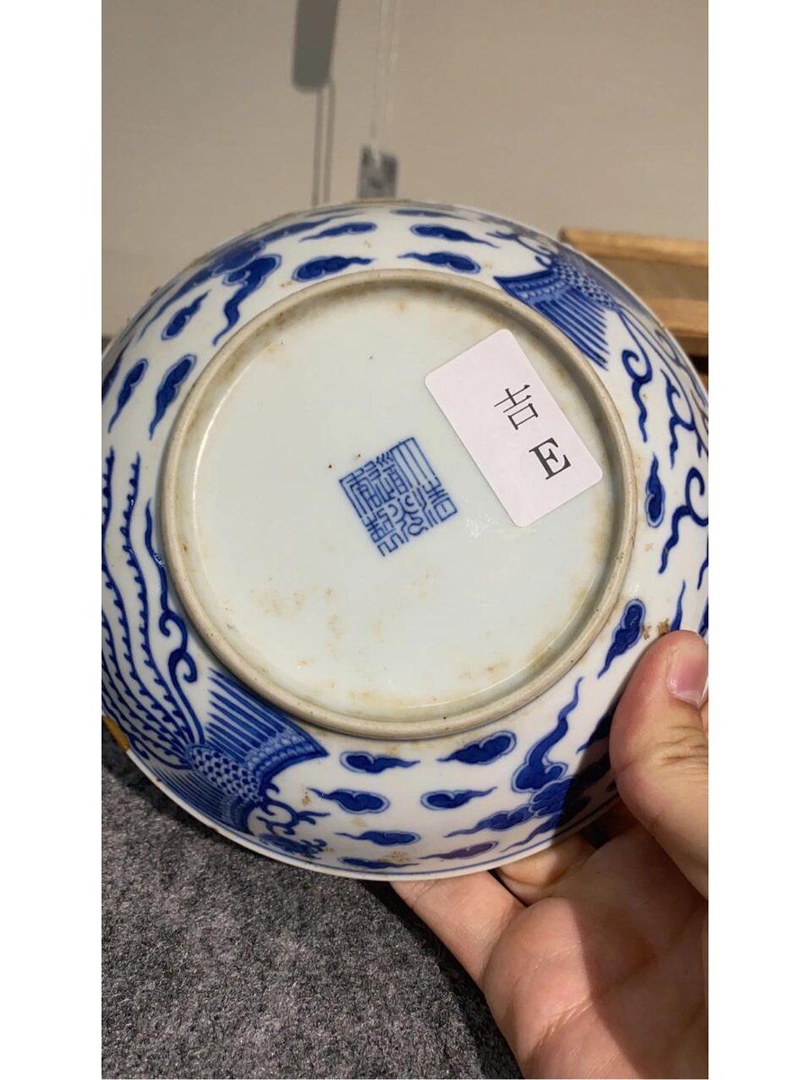 中国青白陶器　骨董　アンティーク乾隆年制 Yahoo!オークション -「乾隆年製」(骨董陶磁器一般) (中国、朝鮮