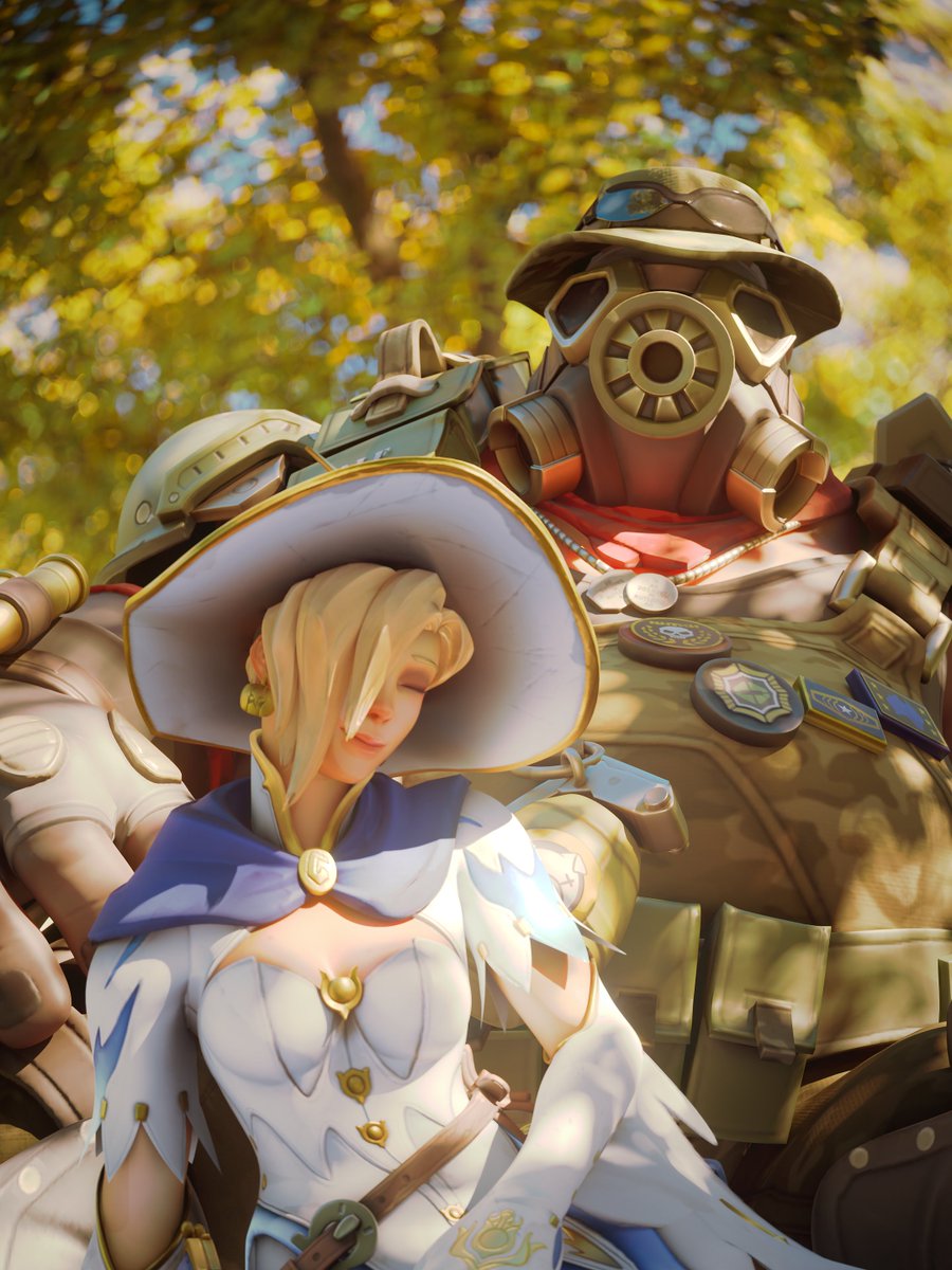 Me and my pocket Mercy wife