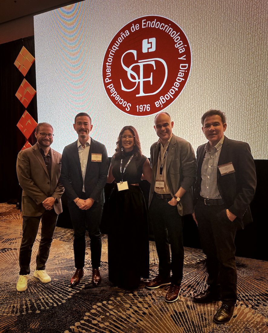 JaimeAlmandoz's tweet image. Thanks to #SPED🇵🇷 for the invitation to speak on lifestyle modification on #GLP1 #ObesityMedications
🍽️ Focus on balanced nutrition over restriction
💪 Exercise preserves lean mass, boosts function
📉 Monitor body composition, not just weight
💉 Modify dose to improve outcomes…