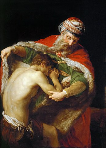 The next time you head to the confessional this Lent, carry this image with you: "He ran to his son, embraced him &amp; kissed him..his father ordered,‘..let us celebrate with a feast, because this son of mine was dead, &amp; has come to life again; he was lost, &amp; has been found.’