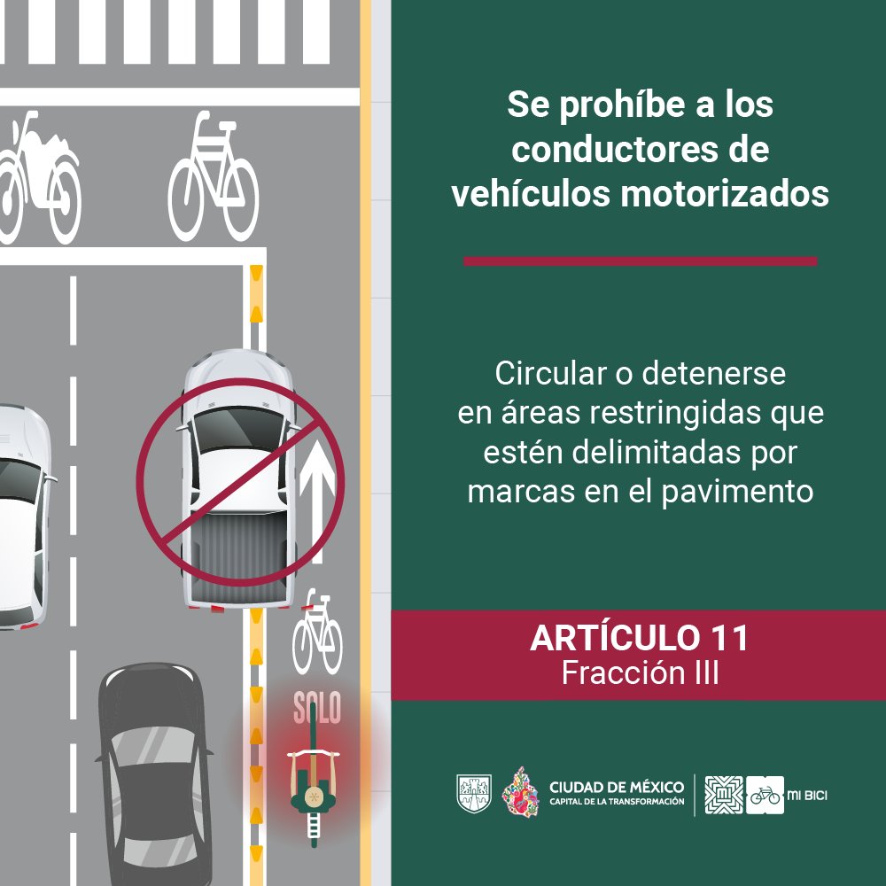 UCS_GCDMX vehiculo obstruyendo la ciclovia en Av insurgentes sur 1079 col noche buena, recuerden las ciclovias NO son taller mecanico <a href="/BJAlcaldia/">Alcaldía de Benito Juárez</a>
