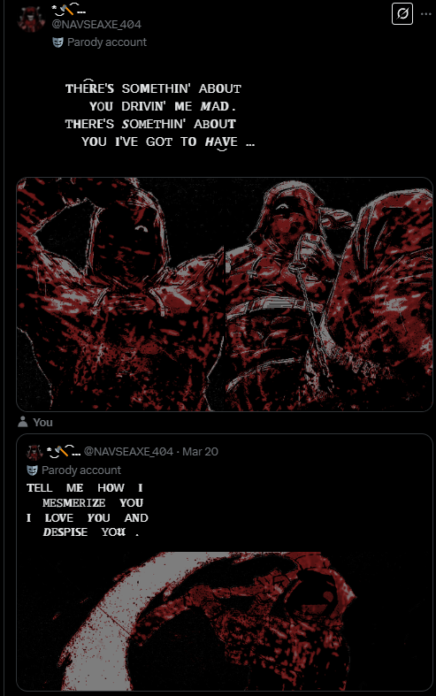 ゛ 𝓷𝐢𝐠𝐡ᅟᅟᅟ 𝖎𝖓𝔳͟𝔦͟𝔫͟𝔠͟𝔦͟𝖇𝖑𝖊ᅟᅟᅟ 𝖈𝚊𝚙𝐭𝐚𝐢𝐧ᅟᅟᅟ. tweet media