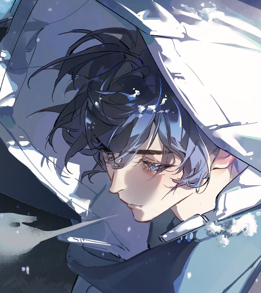matsukoCS's tweet photo. #crowdedsilence #oc #comics #art 
My OC Zisong, in a snowy story https://t.co/yHVV8wik0T
