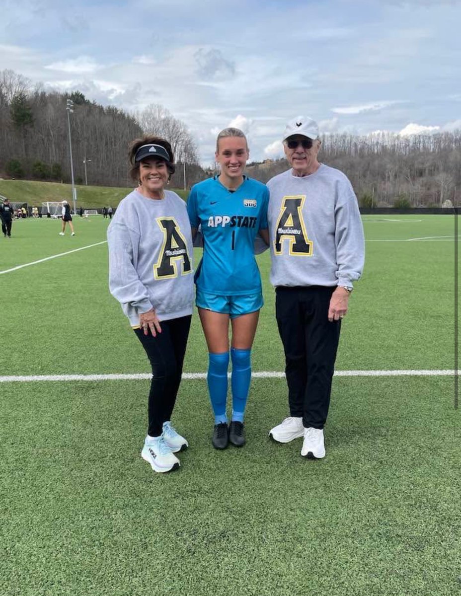 My grandparents came from Mississippi to watch me play today. They are the best!
