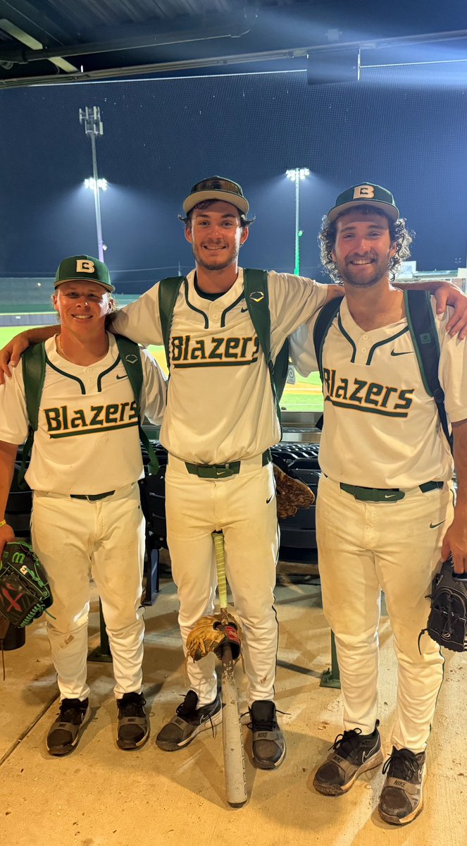 Great game for several alums at Belhaven as they get the 3 game sweep. Big time outing in relief by Michael Scott who gets his 1st collegiate win tossing 4 scoreless IP allowing 2 H 0R 2K. Gunner Staten gets the save 3 IP 2H 1 R 6 K 0BB!! Blake McCarthy goes 1-3 w/ an rbi
