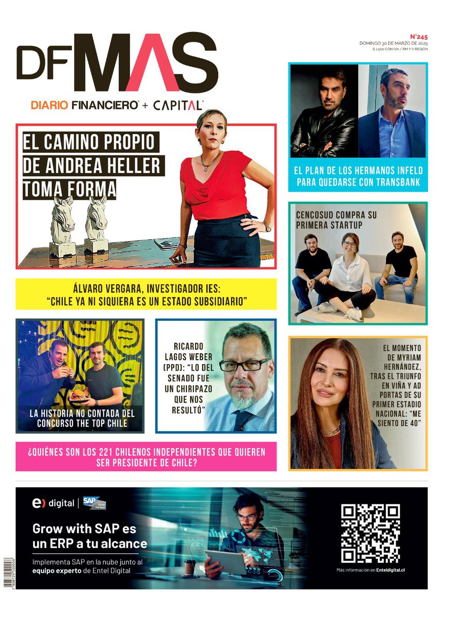 📰Edición N 245 | El camino de Andrea Heller, el momento de Myriam Hernández y la historia no contada del concurso The Top Chile