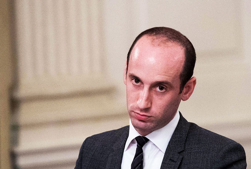 JamesTate121's tweet image. Stephen Miller thinks he has superior genes.