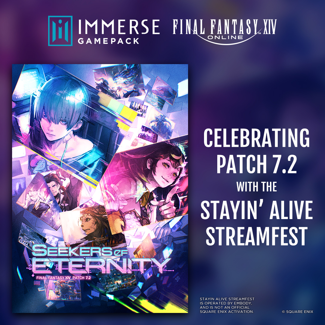 STAYIN' ALIVE ✨

Celebrating #FFXIV Patch 7.2, <a href="/EmbodyAudio/">Embody</a> is teaming up with us, to GIVE AWAY prizes during my stream TONIGHT @ 6:30 PM AEDT! 

YOU have to guess how many times I wipe &amp; die during the new raids to WIN!

🎁 FFXIV Mousepad, Emet-Selch Crystal Keychain &amp; Embody's