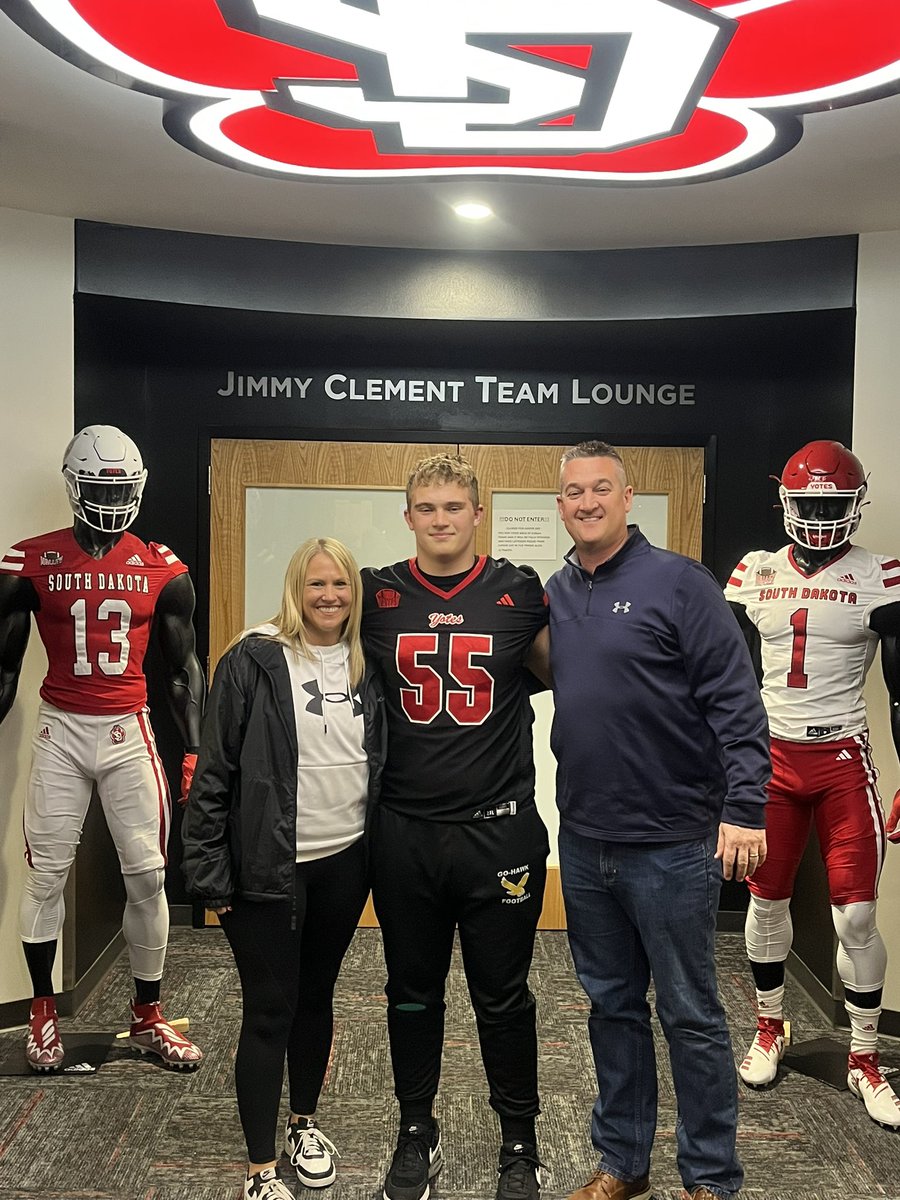 Matt Langner (@mattlangner2) on Twitter photo Had a great time at the University of South Dakota today! Excited to be back in June for camp! <a href="/CoachMarkarian/">Patrick Markarian</a> <a href="/Coach_TMorrison/">Tim Morrison</a> <a href="/CoachTJohansen/">Travis Johansen</a> Had a great time at the University of South Dakota today! Excited to be back in June for camp! <a href="/CoachMarkarian/">Patrick Markarian</a> <a href="/Coach_TMorrison/">Tim Morrison</a> <a href="/CoachTJohansen/">Travis Johansen</a>