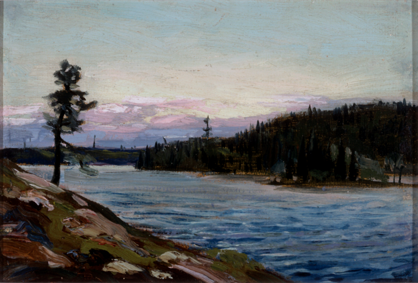 1912 Dawn in Algonquin Park