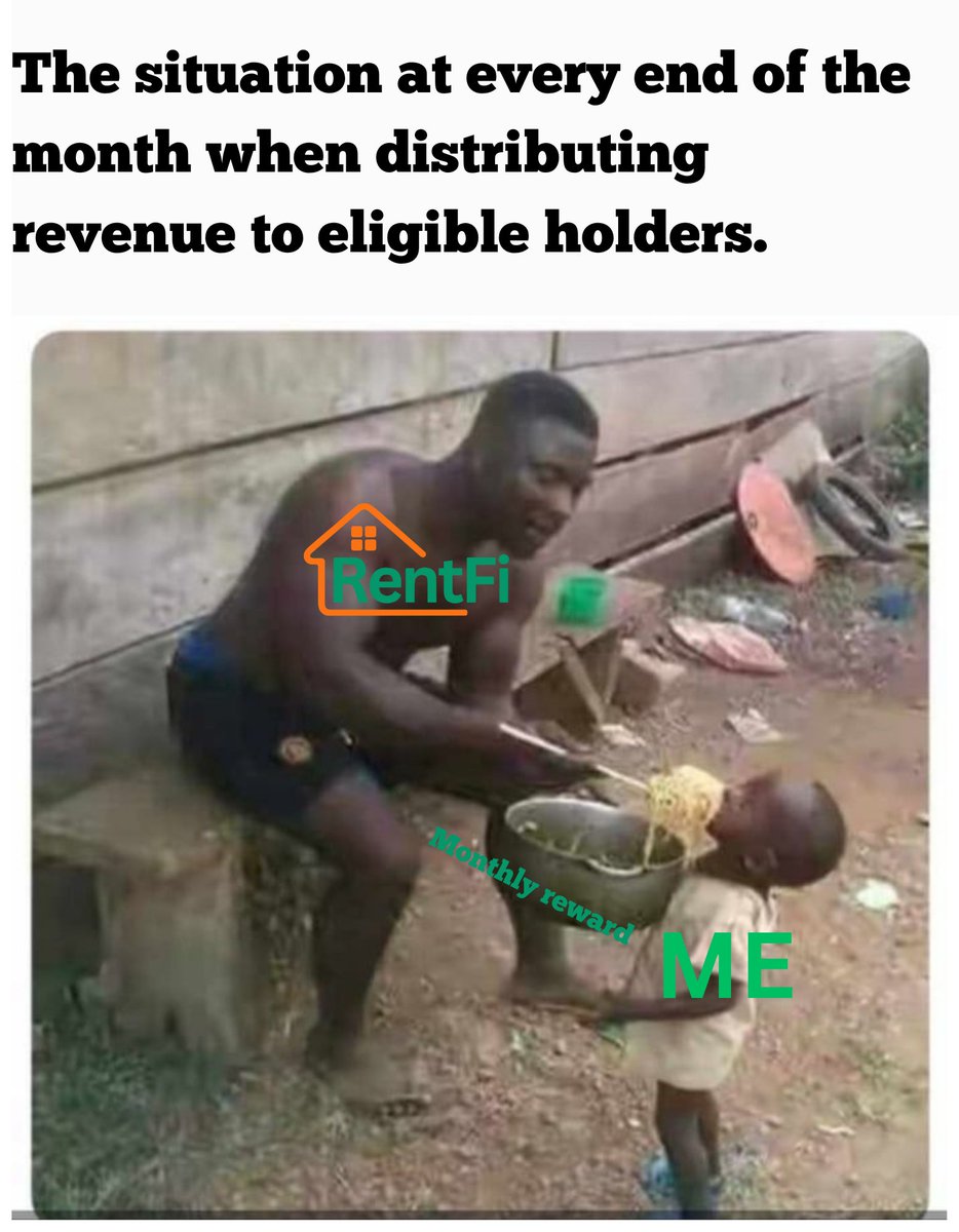 Jimmyblogg's tweet image. When it comes to the monthly distribution of rewards, we brace ourselves up 🚀🚀

Join RentFi, invest more(buy more $RENT) and earn more
🟢Note: the higher the $RENT, the higher the rewards

@RentFi_io 
#PassiveIncome #RentFi