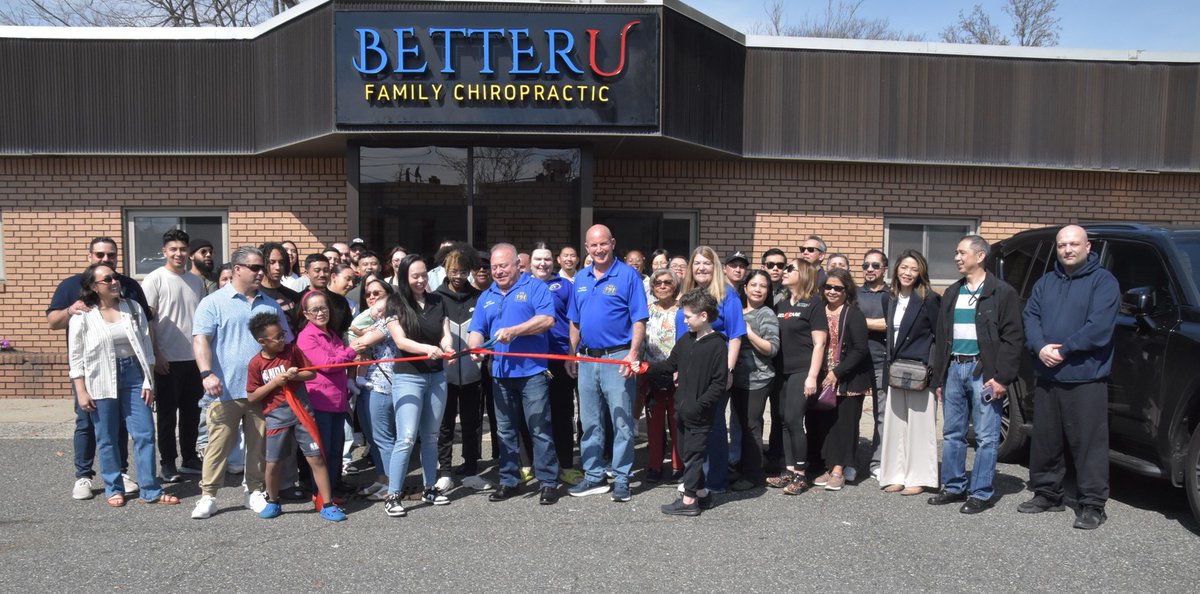 Mayor_Pronti's tweet photo. Welcome to North Arlington, our newest business, Better U Family Chiropractic.
We held the ribbon cutting earlier today. This is a professional, hard working, fun team ready to make us all healthier.
#BetterU #MayorPronti https://t.co/p4pMTzV5DA