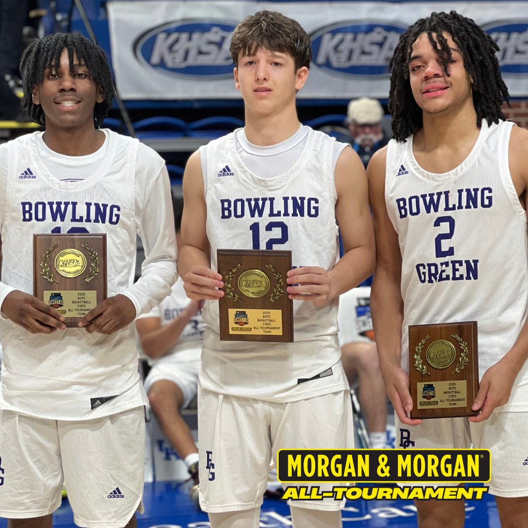 KHSAA Main (@khsaa) on Twitter photo Congrats to #2 Deuce Bailey, #10 Kadyn Carpenter, #12 Luke Idlett from Bowling Green for earning a spot on the Morgan & Morgan All-Tournament Team! #KHSSweet16 <a href="/forthepeople/">Morgan & Morgan</a> Congrats to #2 Deuce Bailey, #10 Kadyn Carpenter, #12 Luke Idlett from Bowling Green for earning a spot on the Morgan & Morgan All-Tournament Team! #KHSSweet16 <a href="/forthepeople/">Morgan & Morgan</a>