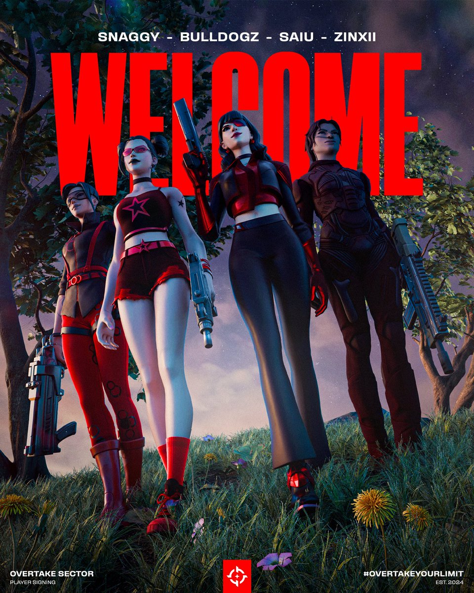 We've arrived in OCE and we're ready to overtake the scene!😈

Introducing Our Newest Fortnite Competitive Players!
