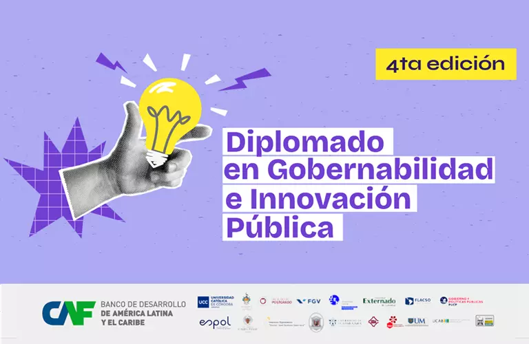 AgendaCAF's tweet photo. 📢 Inscríbete en la 4.ª edición del Diplomado en Gobernabilidad e Innovación Pública.

Fortalece tus habilidades en gestión pública, innovación y liderazgo con CAF y 18 universidades de 22 países.

📅 Inscripciones abiertas hasta el 18 de mayo
📍 Modalidad híbrida | Inicio: 2 de junio
Dirigido a funcionarios públicos y privados, líderes sociales y empresariales.
🔗 Postula aquí: https://t.co/aDC4eNeiDJ