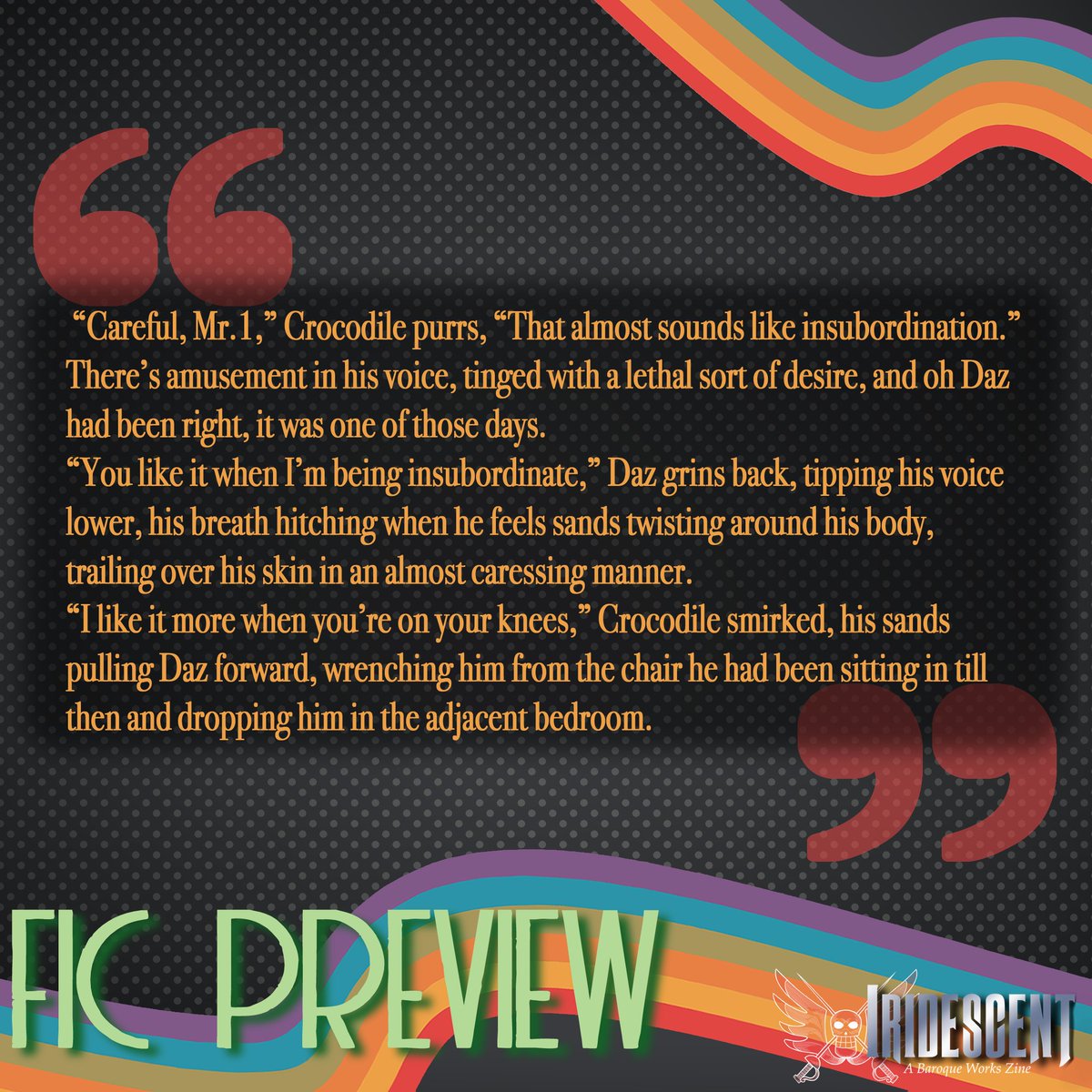 ✨ CONTRIBUTOR PREVIEW ✨

Put your hands together for our next preview from Crow!✨