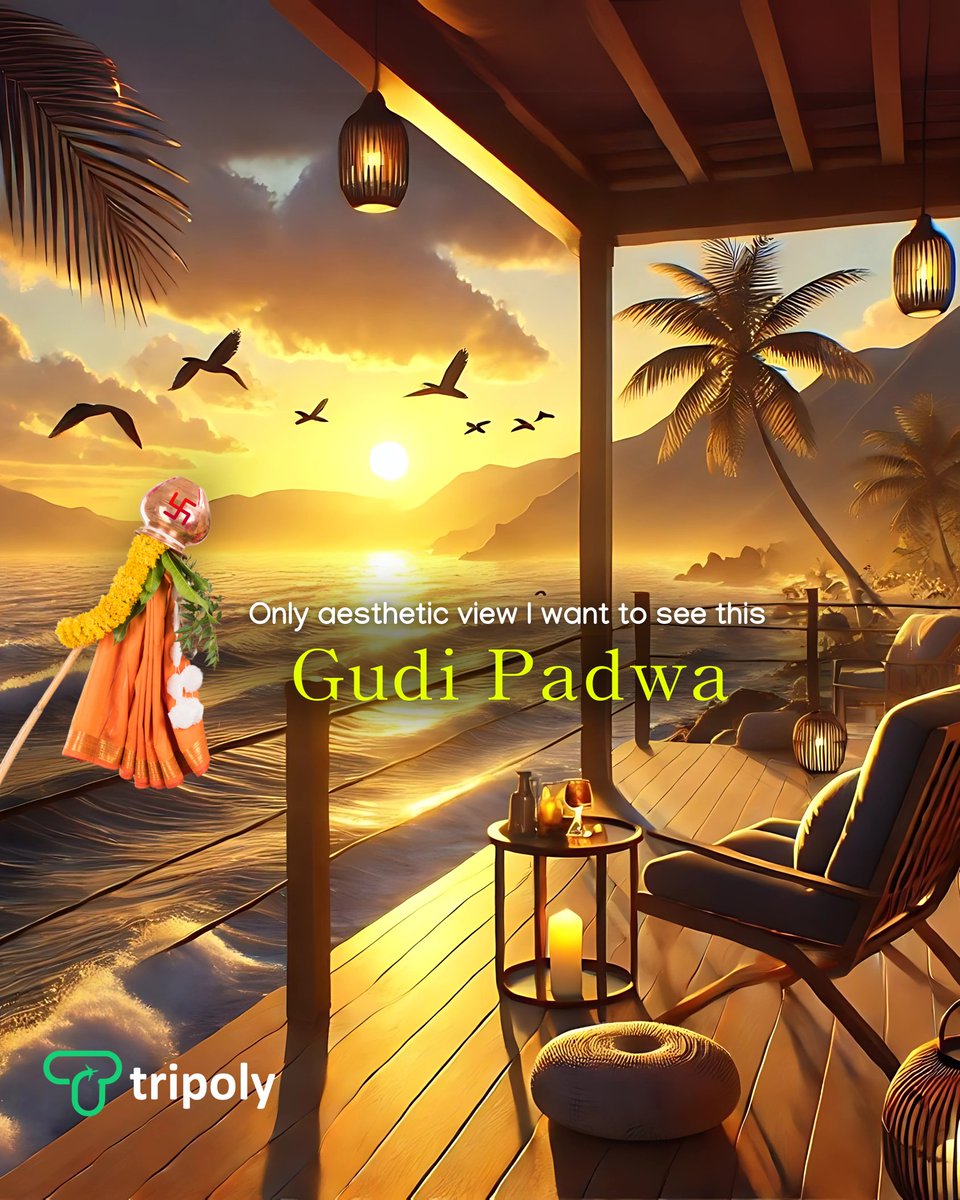 tripolyofficial's tweet photo. Wishing you all a very Happy Gudi Padwa! ✨

#HappyGudiPadwa #GudiPadwa #Tripoly https://t.co/dMLLeoEHKJ