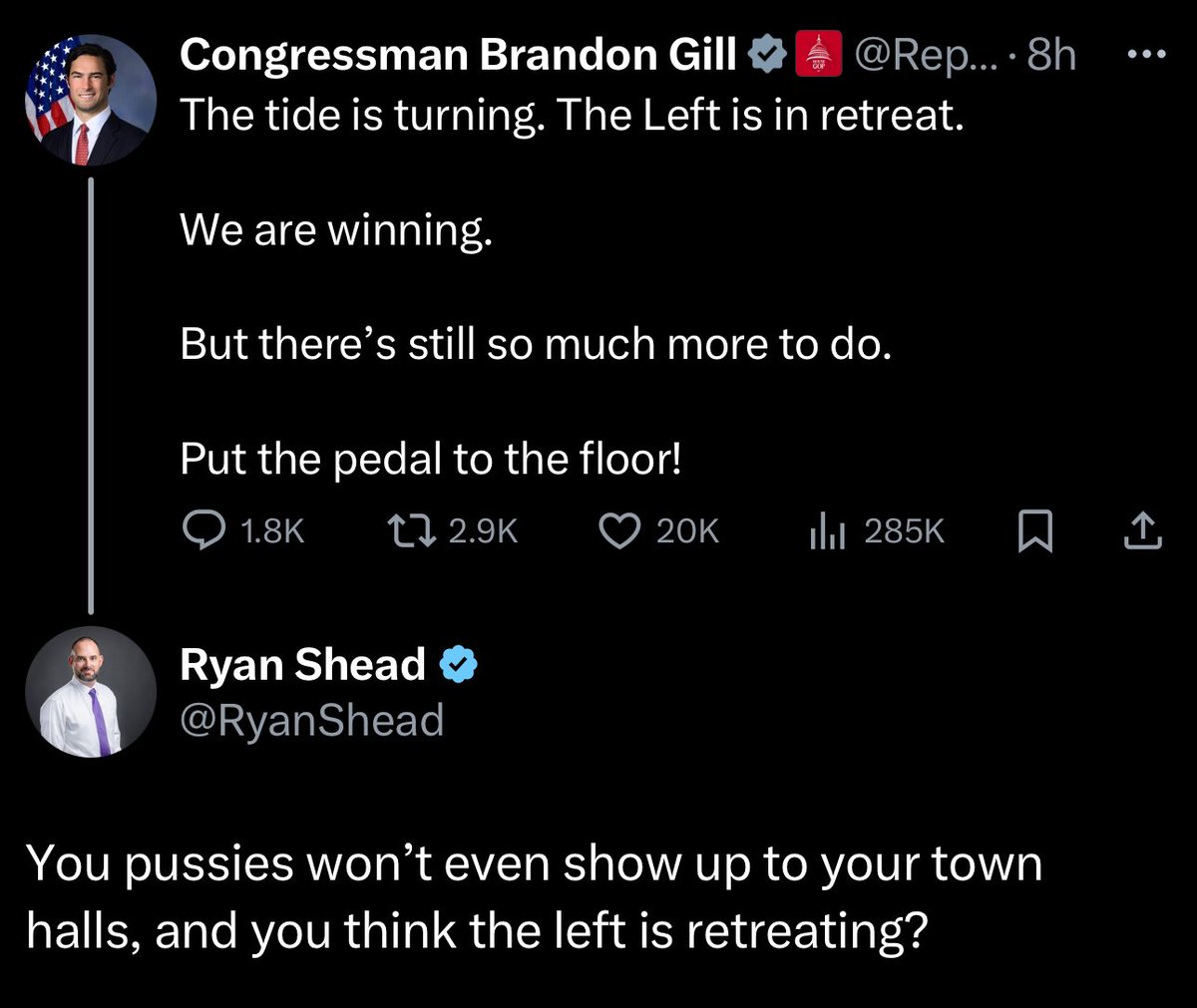 Bless his heart. 😂