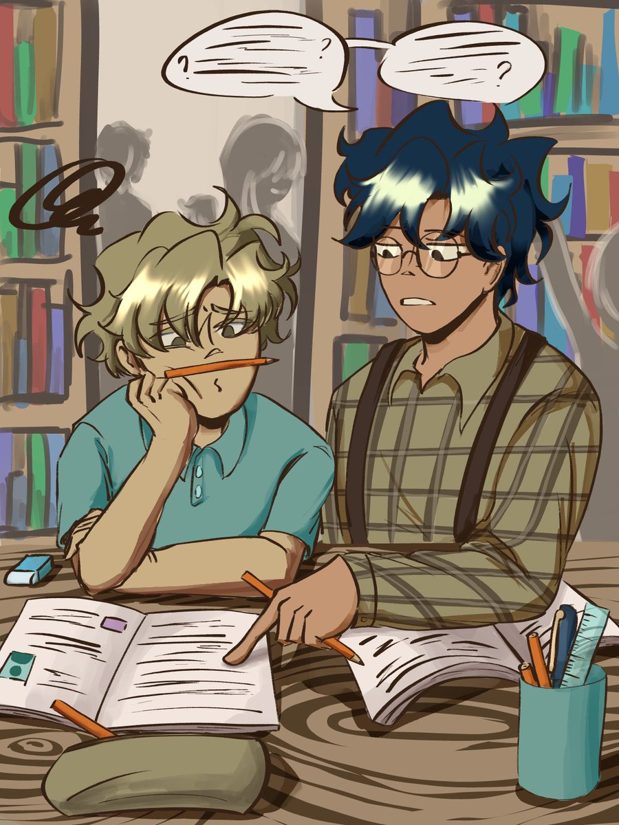 Asing_justired's tweet image. Day 2 - school ~ ✏️📖📚
#ElevatorHitch #cotagweek2025 #ElevatorHitchFanart #cotag