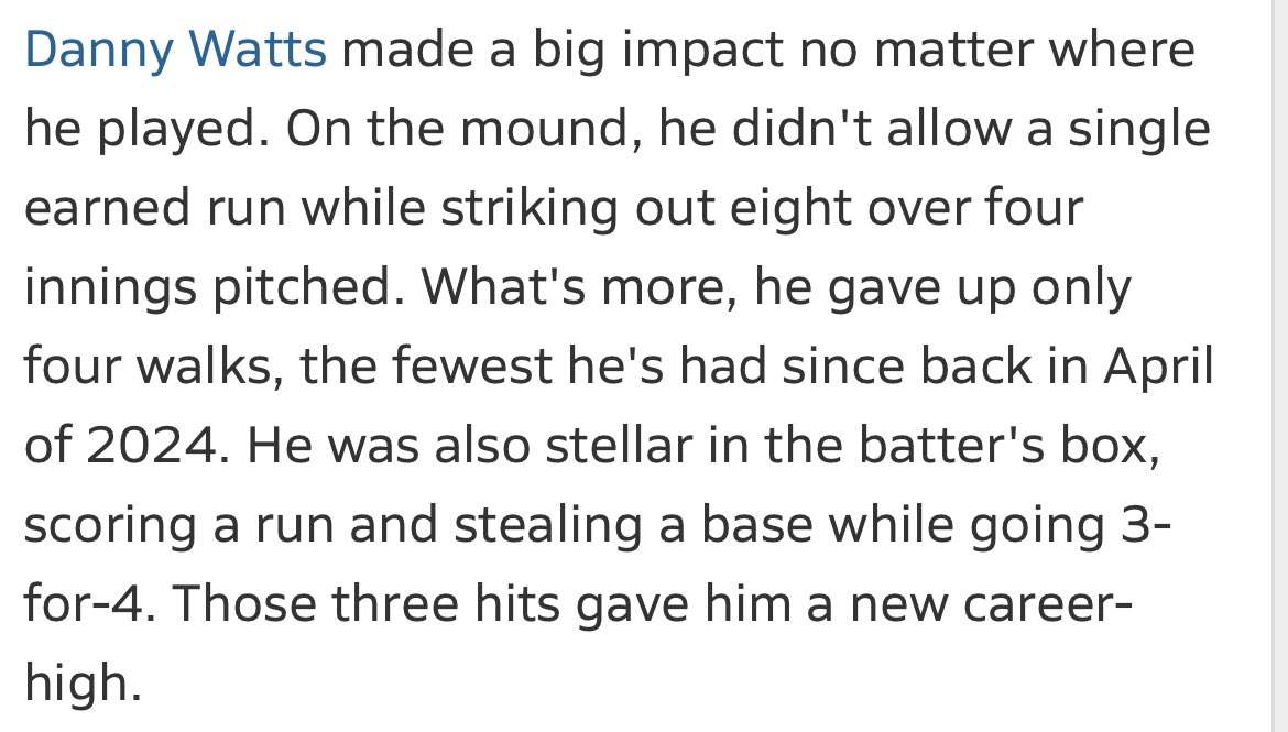 Danny watts tweet media
