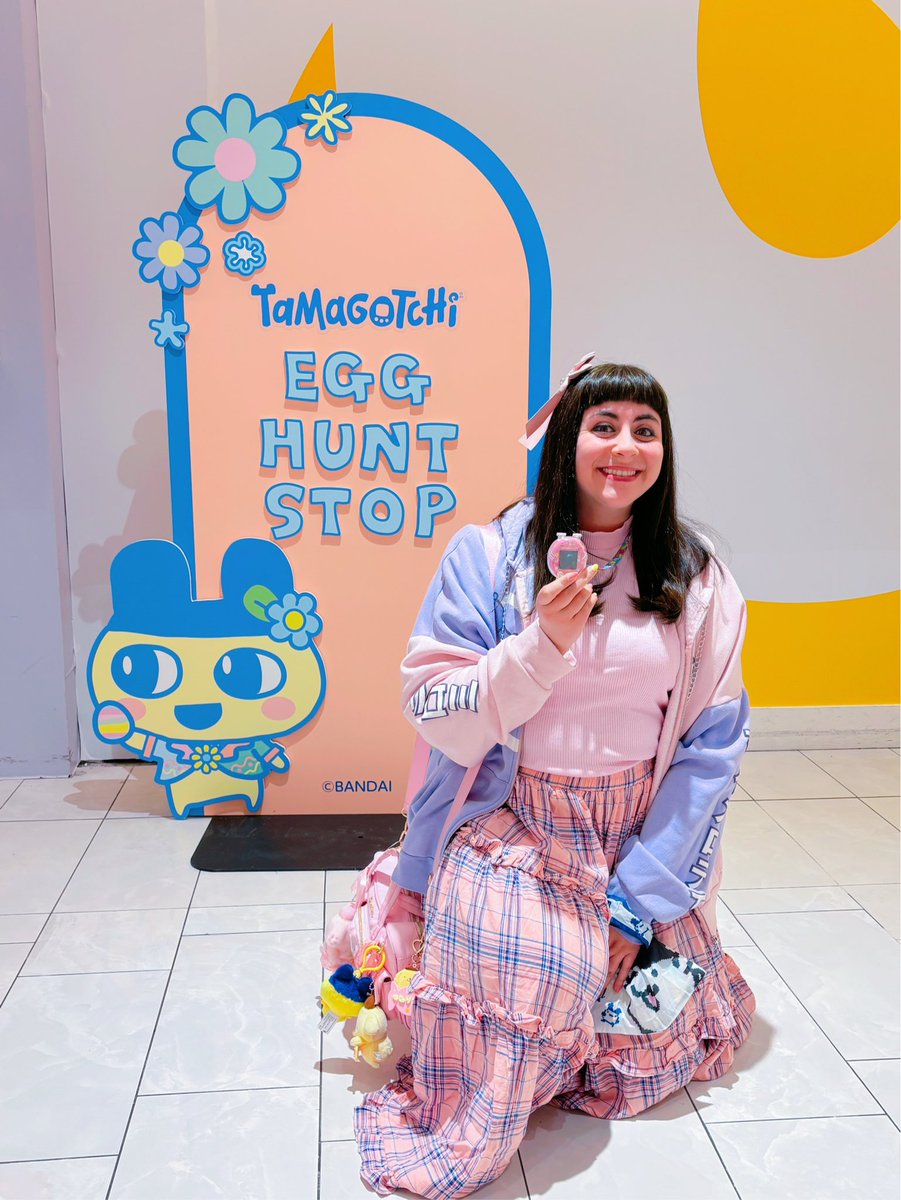 toloveLfromVine's tweet image. Today was amazing 🥹💗🥚

Thank you so much to Tamagotchi US + Bandai Namco US for providing me with #VIP_access to their #TamagotchiSpringCelebration event at the American Dream Mall in NJ! 🫶🩷

#Tamagotchi #たまごっち