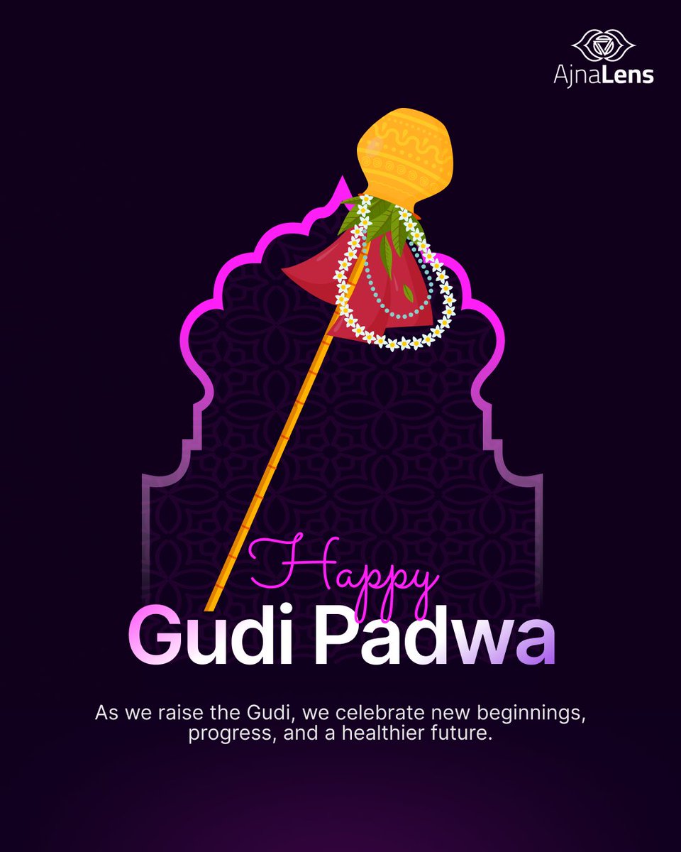 New beginnings, renewed hopes—let’s welcome prosperity with open arms. Happy Gudi Padwa!