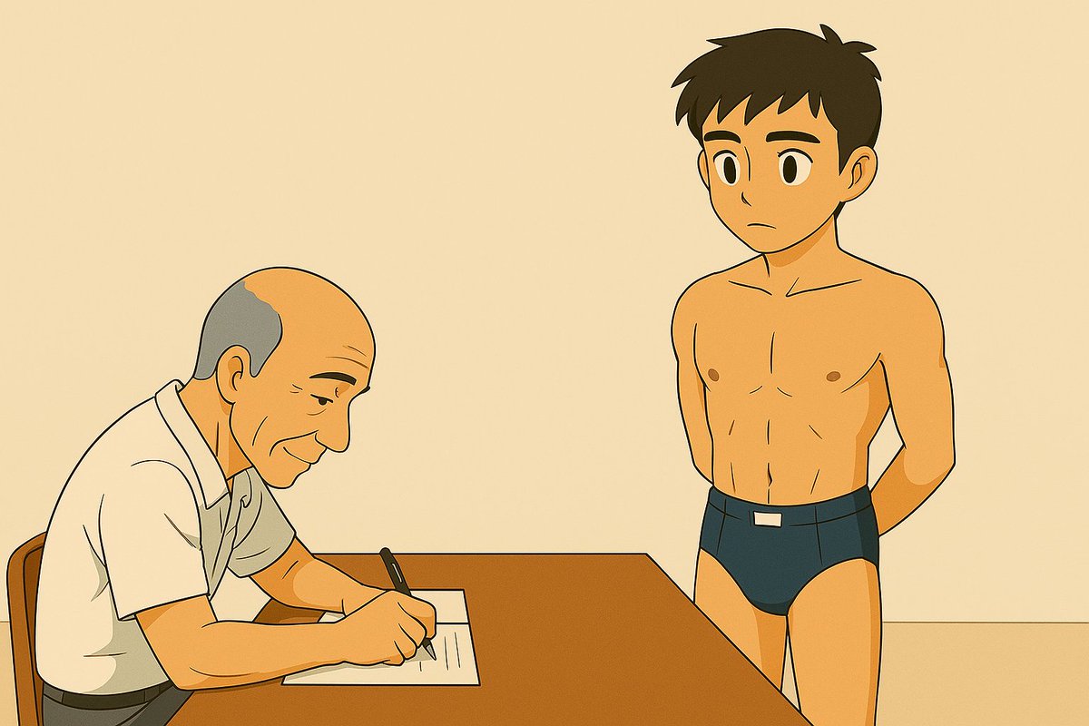 Medical check-up Ghibli-style. Lol!