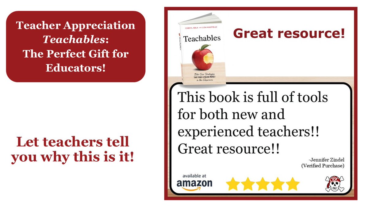 Lisa Maxfield (@leemaxfield29) on Twitter photo Educators love #Teachables! Give every teacher a copy this #TeacherAppreciationDay, May 6! Order Now!
#dbcincbooks Bulk Orders: daveburgessconsulting.com/bulk-book-ordeโฆ
<a href="/cherylabla/">๐ฆCheryl Abla๐ฆ</a> <a href="/dbc_inc/">Dave Burgess Consulting, Inc.</a> <a href="/burgessdave/">Dave Burgess</a> <a href="/TaraMartinEDU/">Tara M Martin</a> #SchoolLeadership #EdLeaders #EdAdmin #EdLeadershipv #PrincipalsInAction Educators love #Teachables! Give every teacher a copy this #TeacherAppreciationDay, May 6! Order Now!
#dbcincbooks Bulk Orders: daveburgessconsulting.com/bulk-book-ordeโฆ
<a href="/cherylabla/">๐ฆCheryl Abla๐ฆ</a> <a href="/dbc_inc/">Dave Burgess Consulting, Inc.</a> <a href="/burgessdave/">Dave Burgess</a> <a href="/TaraMartinEDU/">Tara M Martin</a> #SchoolLeadership #EdLeaders #EdAdmin #EdLeadershipv #PrincipalsInAction