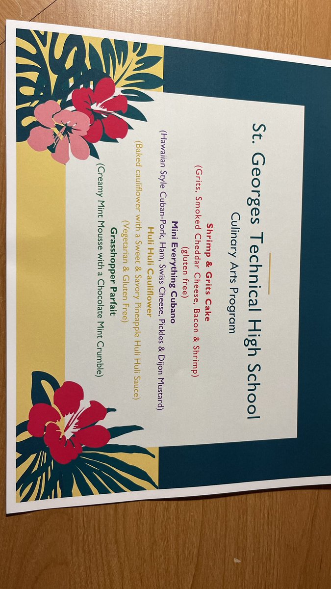 St.Georges Culinary Arts tweet media