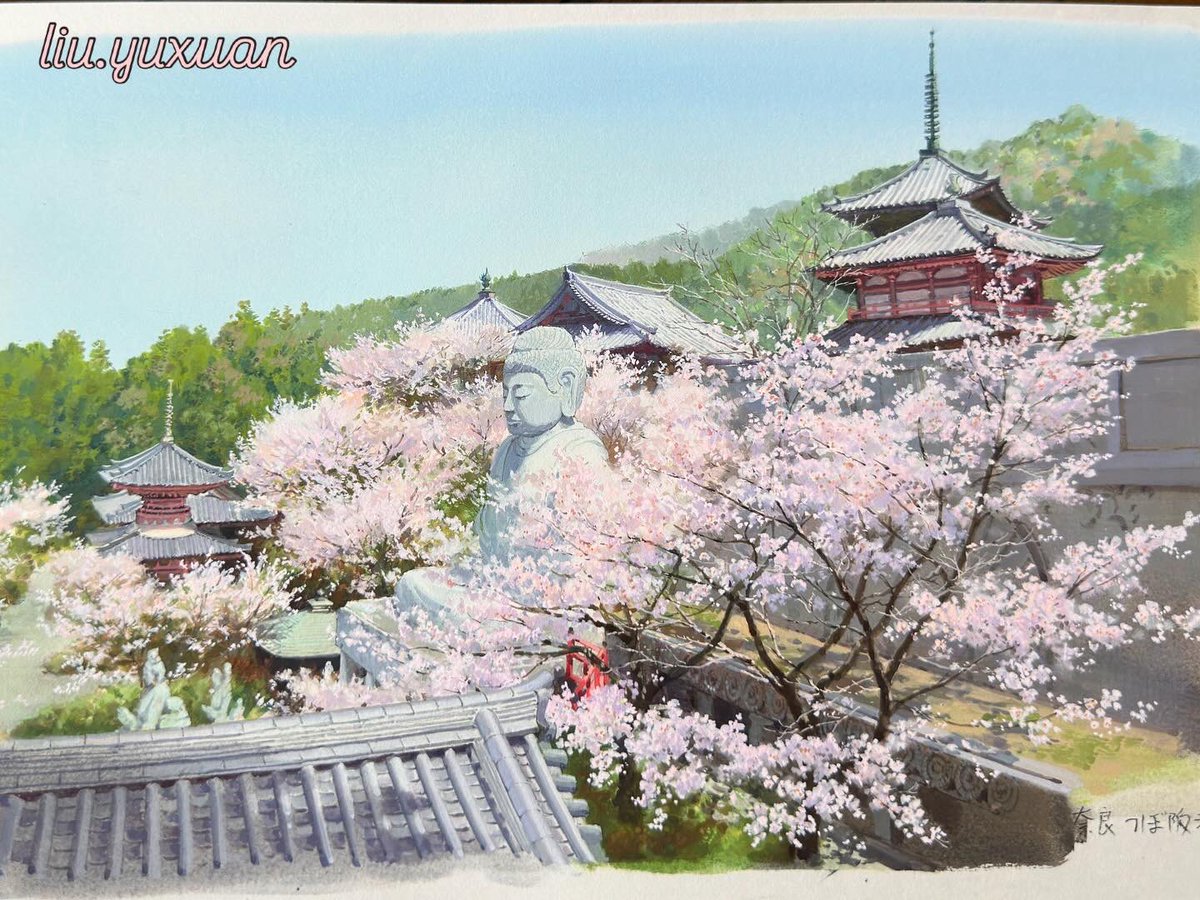 akazonae687's tweet image. 奈良壷阪寺の桜🌸

Tsubosakadera.Nara.2022.04.02

#桜　#お花見