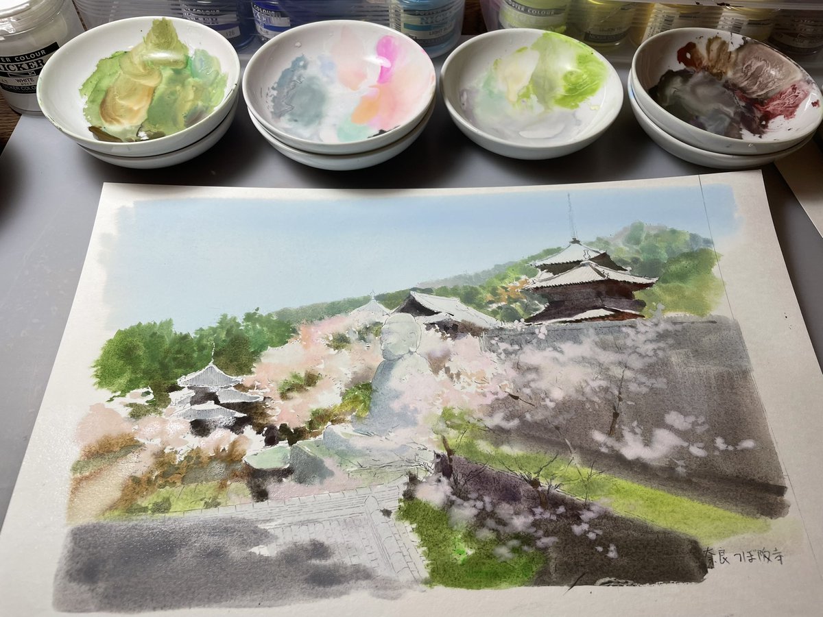akazonae687's tweet image. 奈良壷阪寺の桜🌸

Tsubosakadera.Nara.2022.04.02

#桜　#お花見