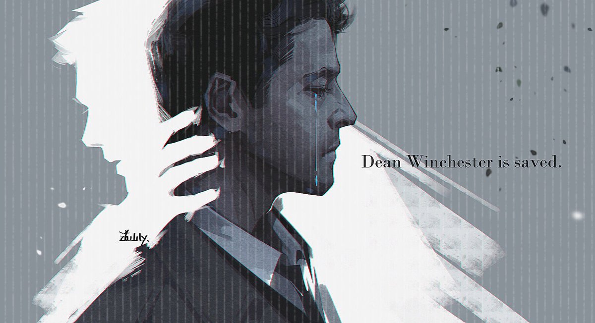 LY78816822's tweet image. Castiel is in the empty #destiel #castiel #spn #Supernatural