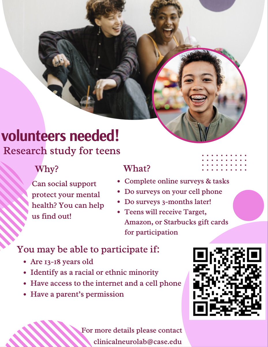 New study alert! 
#research #AcademicTwitter #adolescents #teenagers #MentalHealth #mentalwellbeing