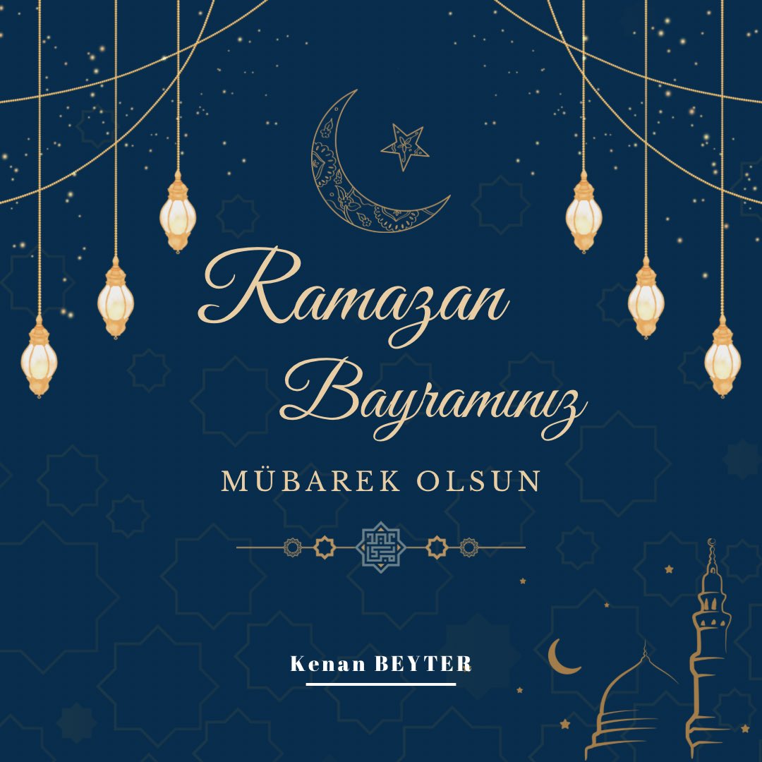 Bizleri bir Ramazan Bayramı'na daha ulaştıran Rabbimize sonsuz hamd-ü senalar olsun.

Ramazan Bayramının birlik, beraberlik ve kardeşliğimize, İslam aleminin huzur ve selametine vesile olmasını Cenab-ı Allah’tan niyaz ediyorum.

Ramazan Bayramımız mübarek olsun.
