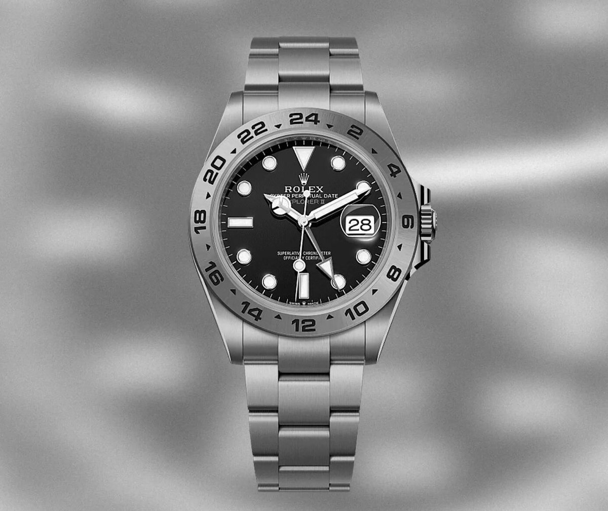 It’s almost time for #WatchesAndWonders2025 and the predictions are ramping up for the Crown. One of the popular predictions is for the next titanium Rolex to be an Explorer II. Would you like to see a #Rolex #ExplorerII in this lightweight metal? Photo by Gear Patrol