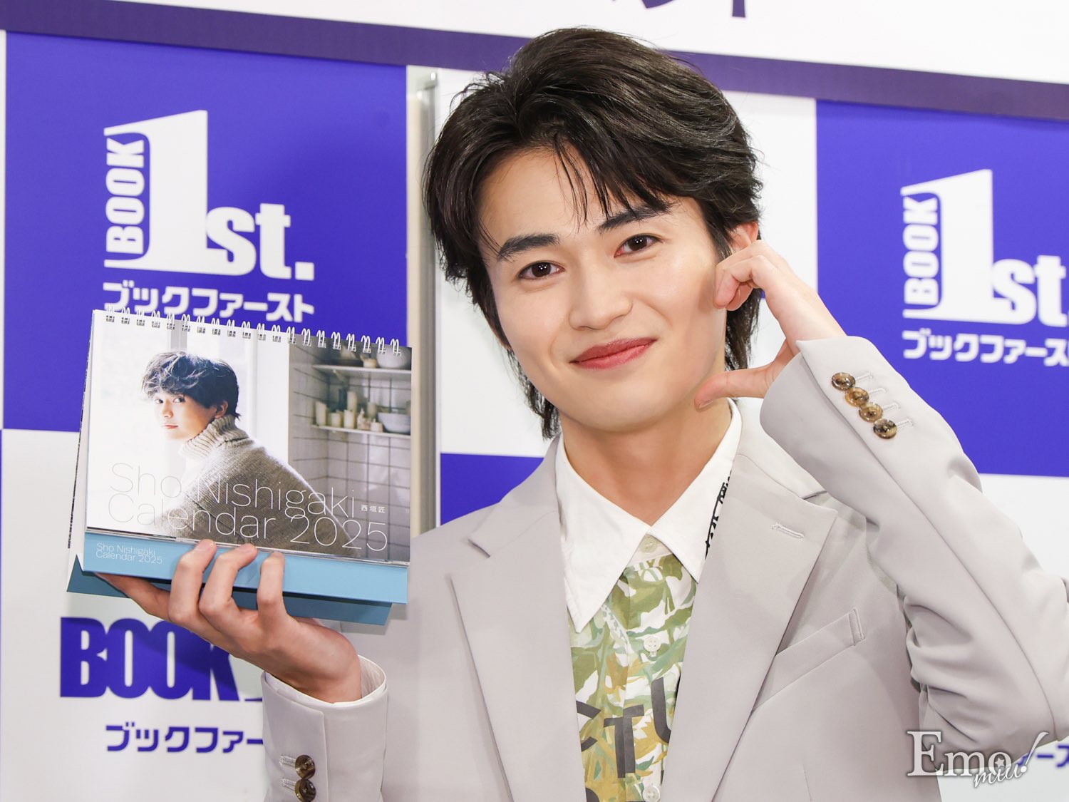 西垣匠 カレンダー特装版 Sho Nishigaki Calendar 2025』ファンクラブ限定豪華特装版発売