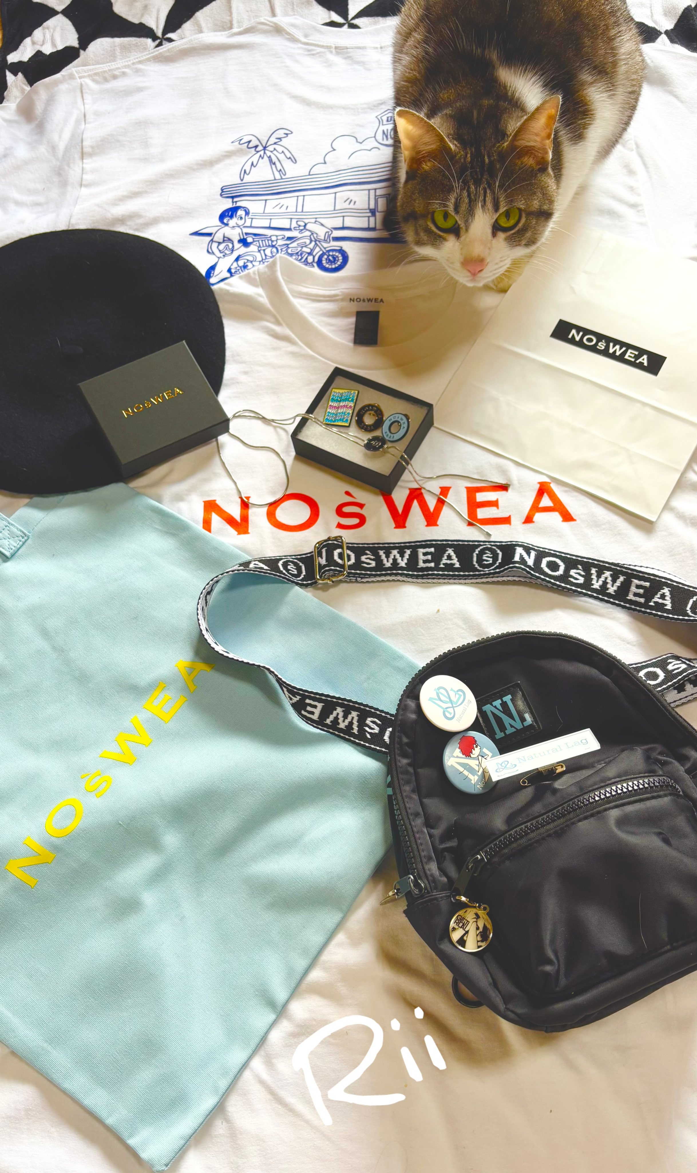 花村想太 NOsWEA トートバック　ピンク NOsWER ノースウエア トートバッグ オレンジ Da-iCE 花村想太