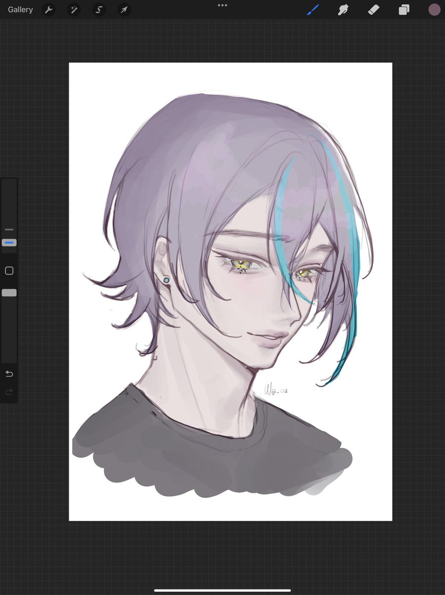 I felt like drawing rui today :D 

#pjsk_FA #rui